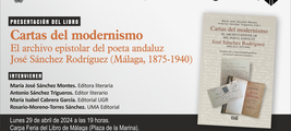 Presentación del libro 'Cartas del modernismo: archivo epistolar del poeta andaluz José Sánchez Rodríguez (Málaga, 1875-1940)'
