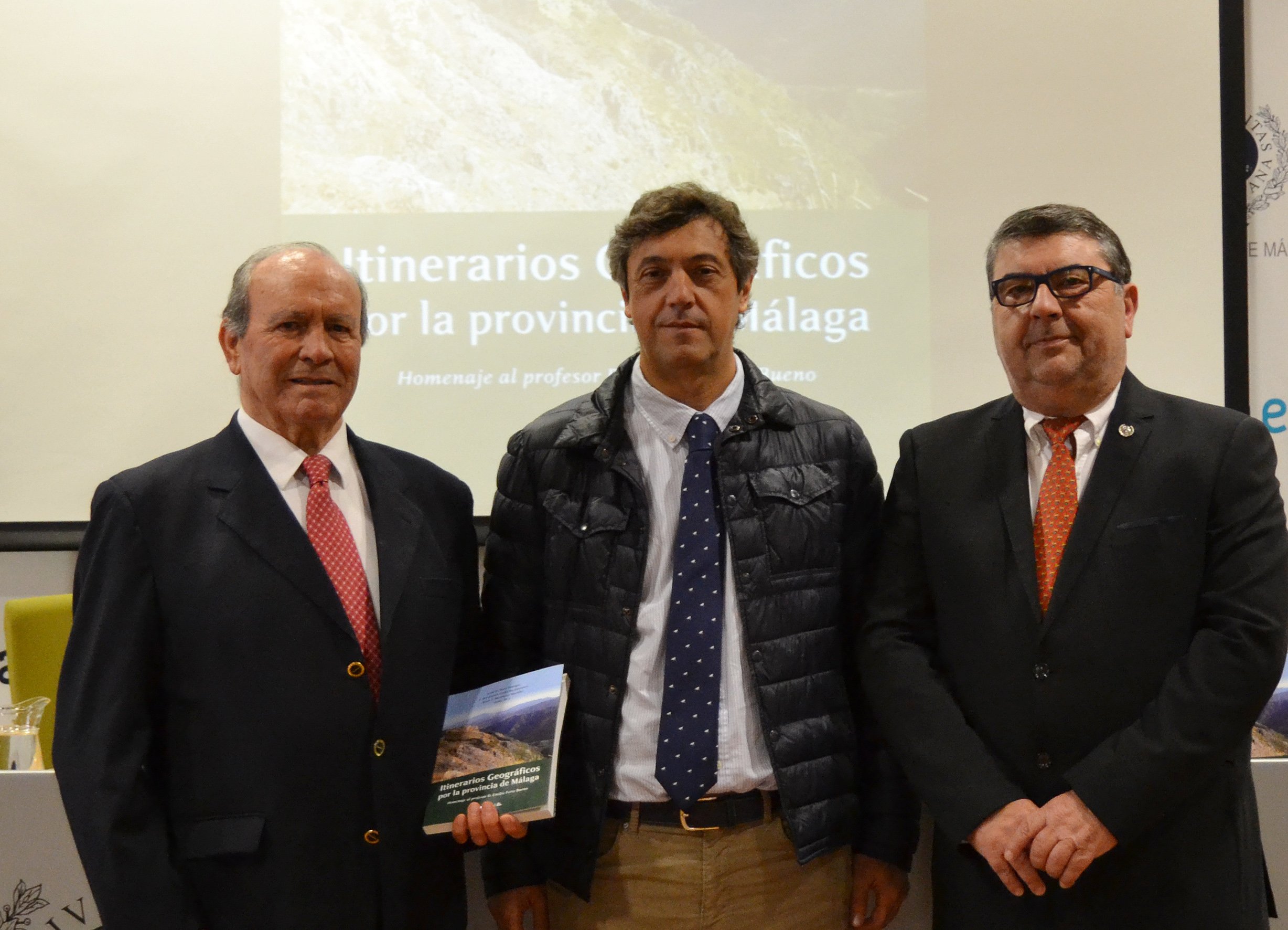 presentación libro itinerarios geográficos málaga