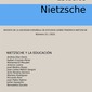 'Estudios Nietzsche' publica un nuevo número sobre la relación entre el filósofo y la Educación